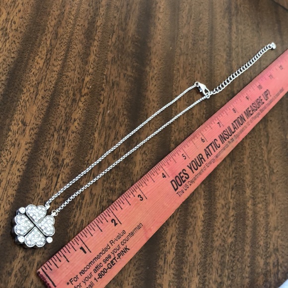 BRIGHTON Convertible and reversible Cloverheart Love necklace - Picture 16 of 16